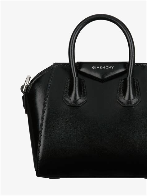 givenchy black micro antigona bag|givenchy antigona shopper.